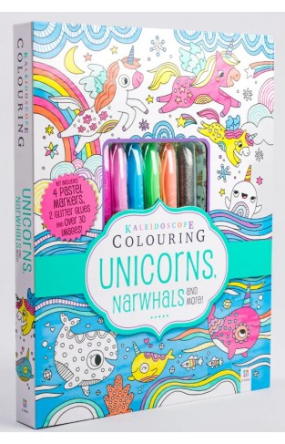 Kaleidoscope Colouring Unicorns Narwhals and More